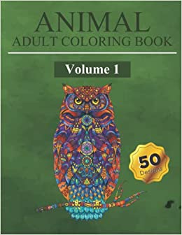 blackburn publishing Animal: Adult Coloring Book Volume 1