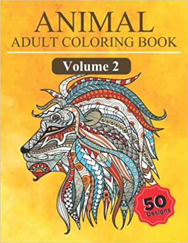 blackburn publishing Animal: Adult Coloring Book Volume 2