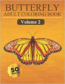 blackburn publishing Butterfly: Adult Coloring Book Volume 2