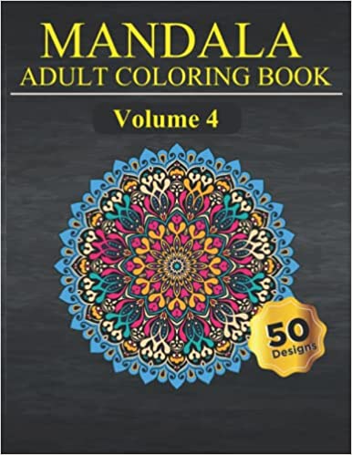 blackburn publishing Mandala: Adult Coloring Book Volume 4