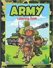 blackburn publishing Army Coloring Book