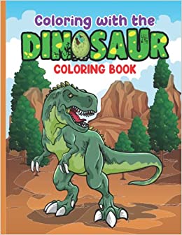 blackburn publishing Coloring with the Dinosaur