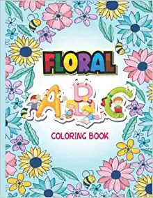 blackburn publishing Floral ABC's Coloring Book