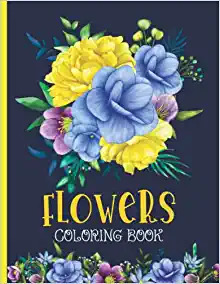 blackburn publishing 100 Flowers Coloring Book