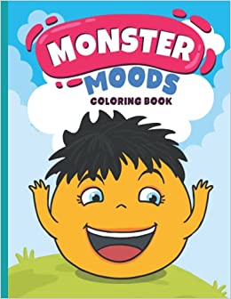 blackburn publishing Monster Moods Coloring Book