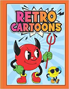 blackburn publishing Retro Cartoons Coloring Book