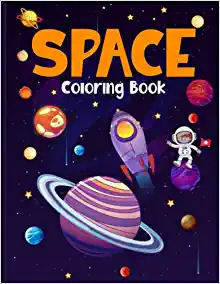 blackburn publishing Space Coloring Book