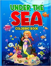 blackburn publishing Under the Sea Coloring Book