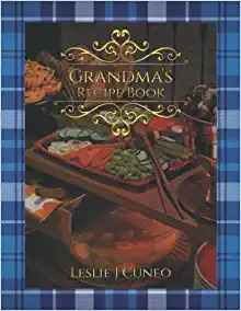 blackburn publishing Grandma's Recipes Book